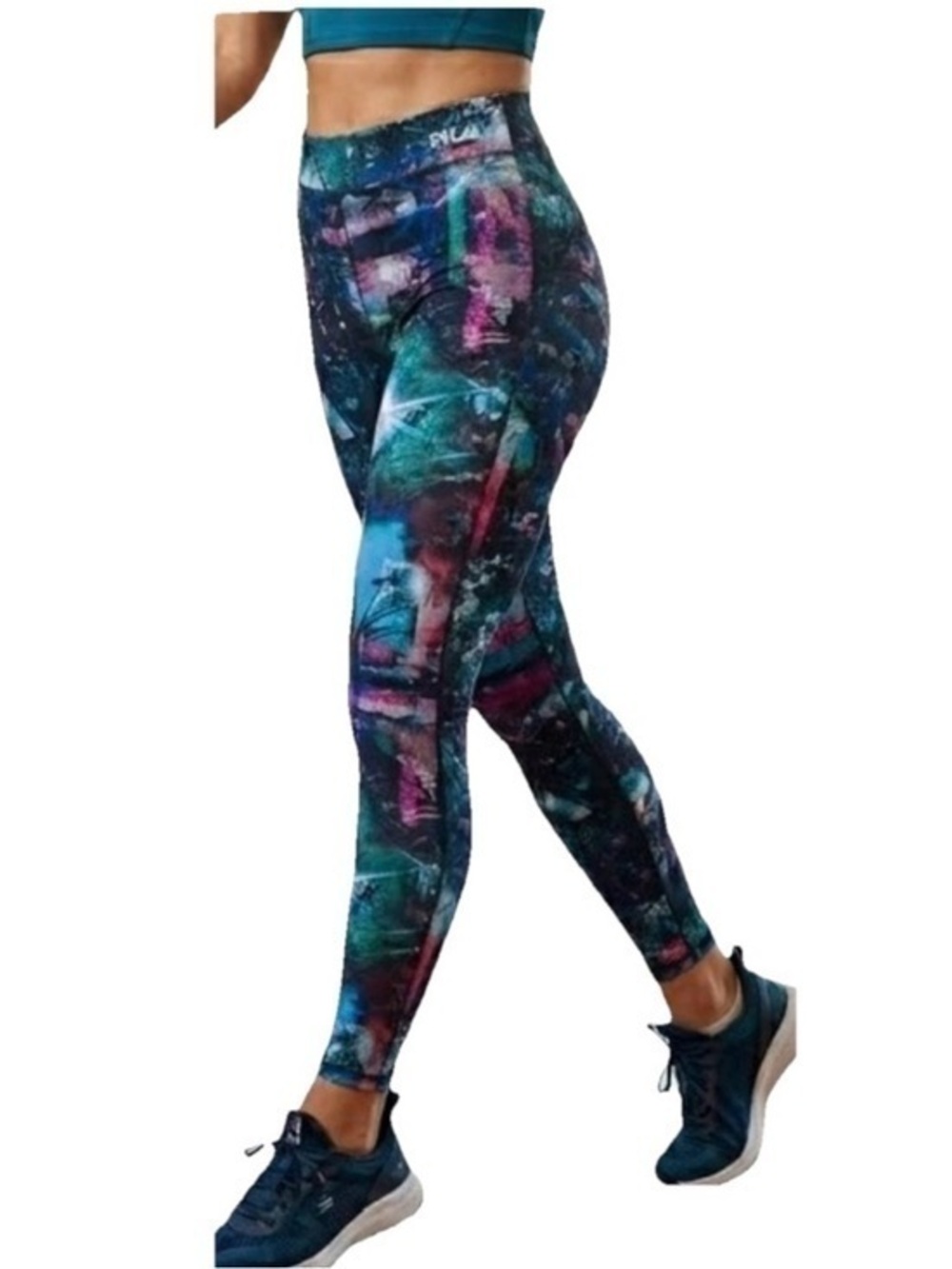 FILA Sport Running Leggings Size Small Workout Activewear Inseam 27.5”